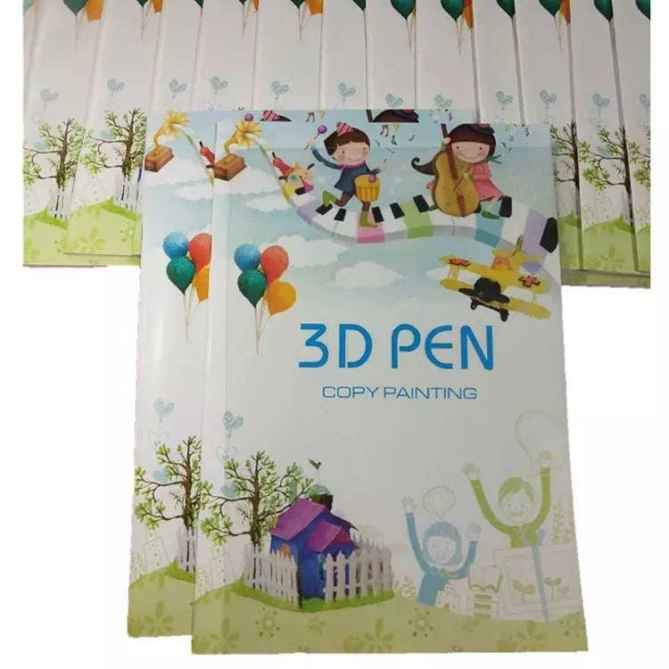 

Трафарет для 3D ручки (40 картинок + слюда)