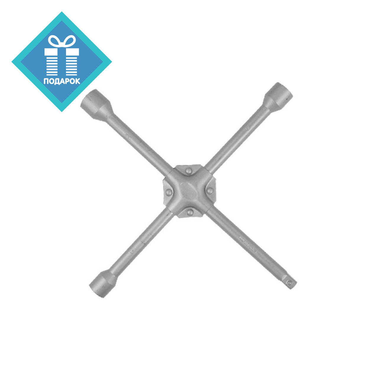 

Ключ баллонный крестовой усиленный 17x19x22мм и 1/2" Intertool HT-1602