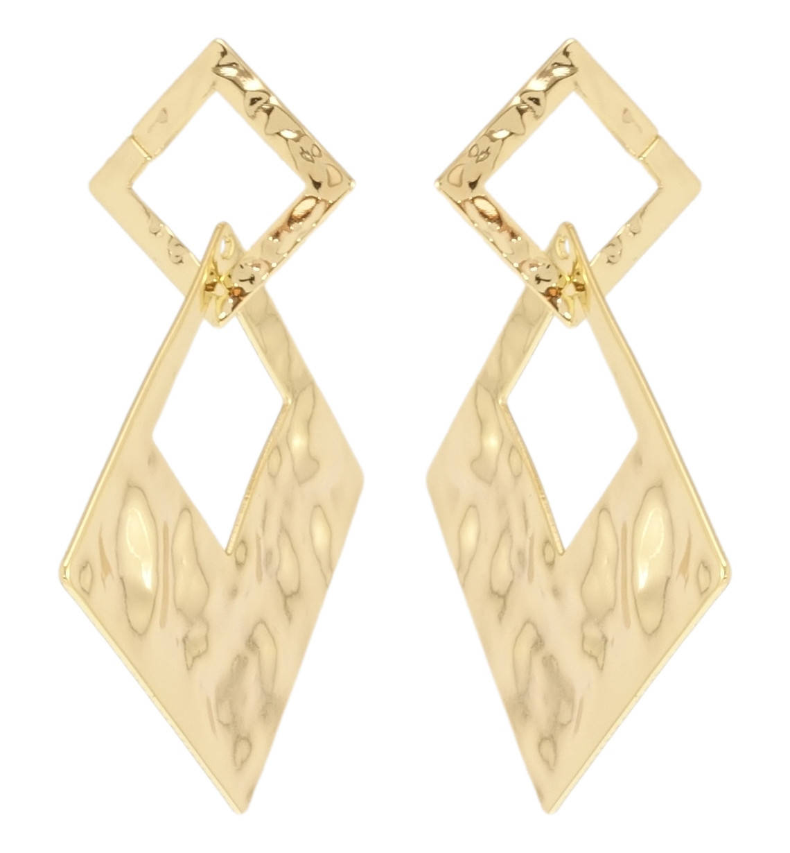 

Серьги Xuping QQMM Позолота 14K игла серебро 925 подвески на гвоздиках "Фигурные подвески"