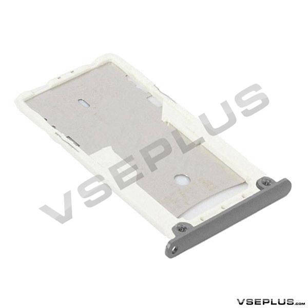 

Держатель SIM карты Xiaomi Redmi Note 3 / Redmi Note 3 Pro, с разъемом на карту памяти, серебряный