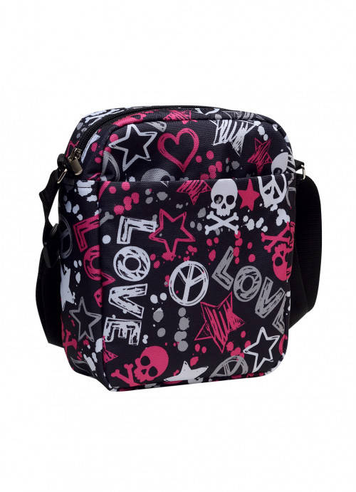

Женская сумка мессенджер через плечо Sambag Makros Love