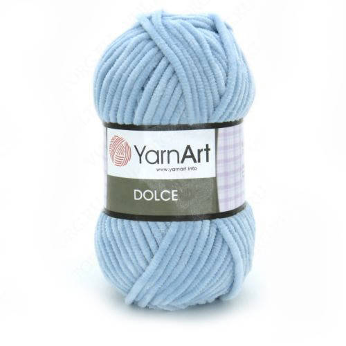 

Yarnart Dolce голубой № 749