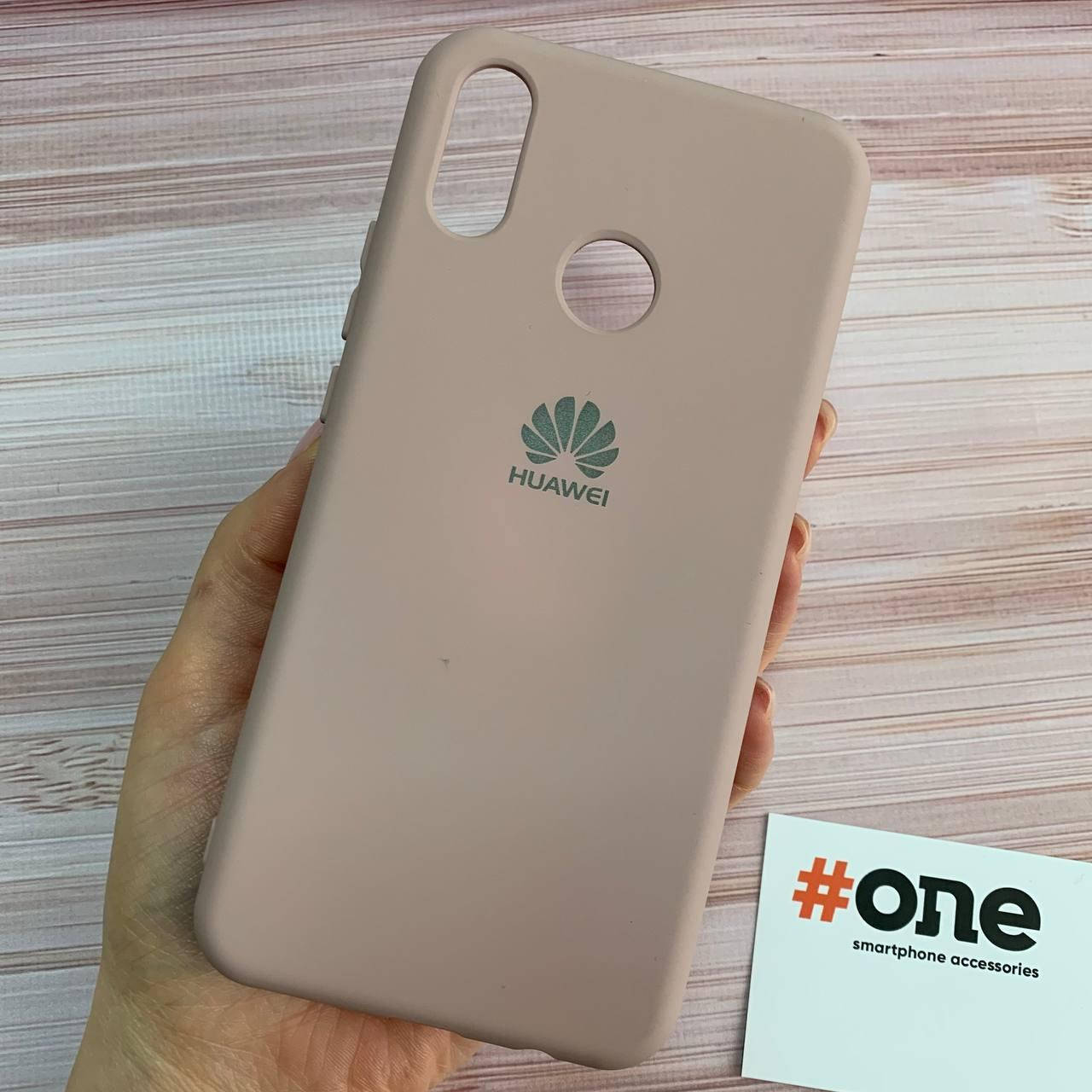 

Чехол для Huawei P Smart Plus с микрофиброй бархатный внутри накладка чехол на хуавей п смарт плюс бежевый CFA