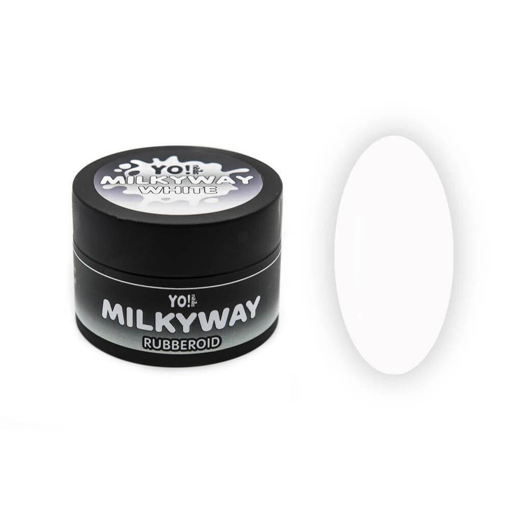 

RubberOid Milkyway WHITE Soak Off Hard Base, 30мл ТМ Yo!Nails, Белый