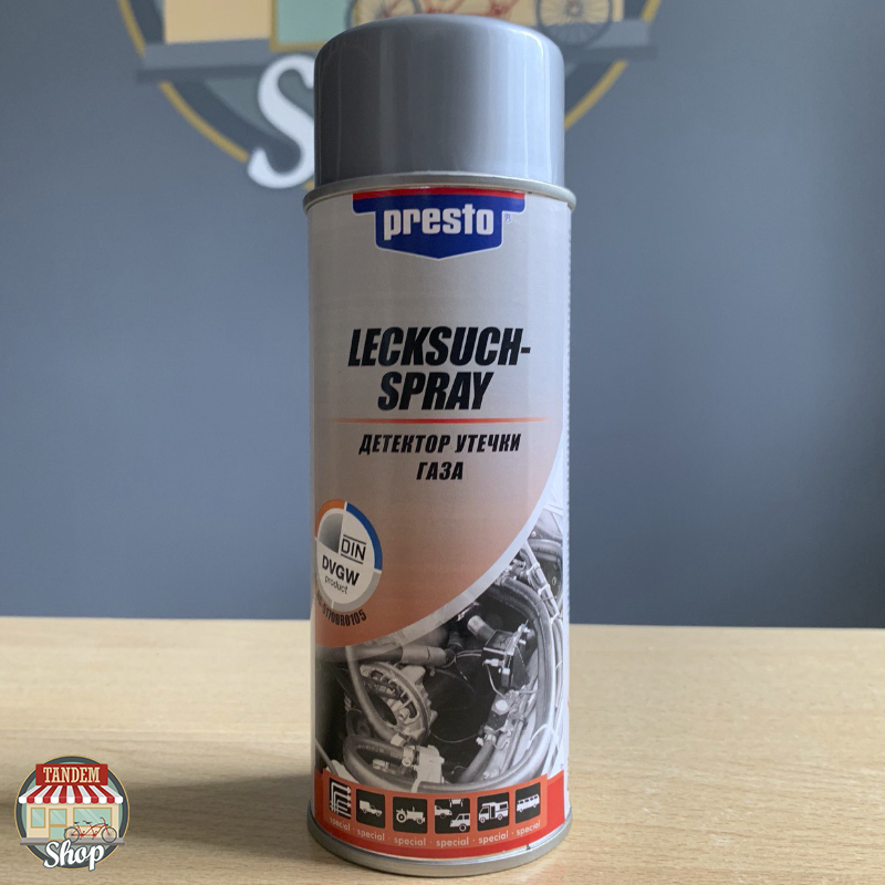 

Детектор утечки газа Presto Lecksuch-Spray, 300 мл Аэрозоль