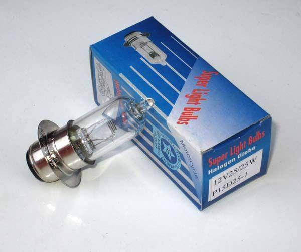 

Лампочка галоген (1 ус)(2 контакта) 12V 18/18W (белый)