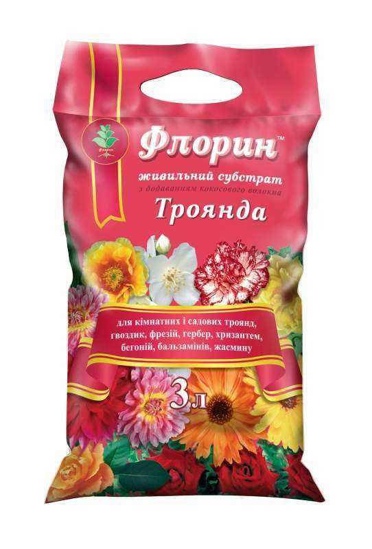

Субстрат для Розы, Флорин / 3 л