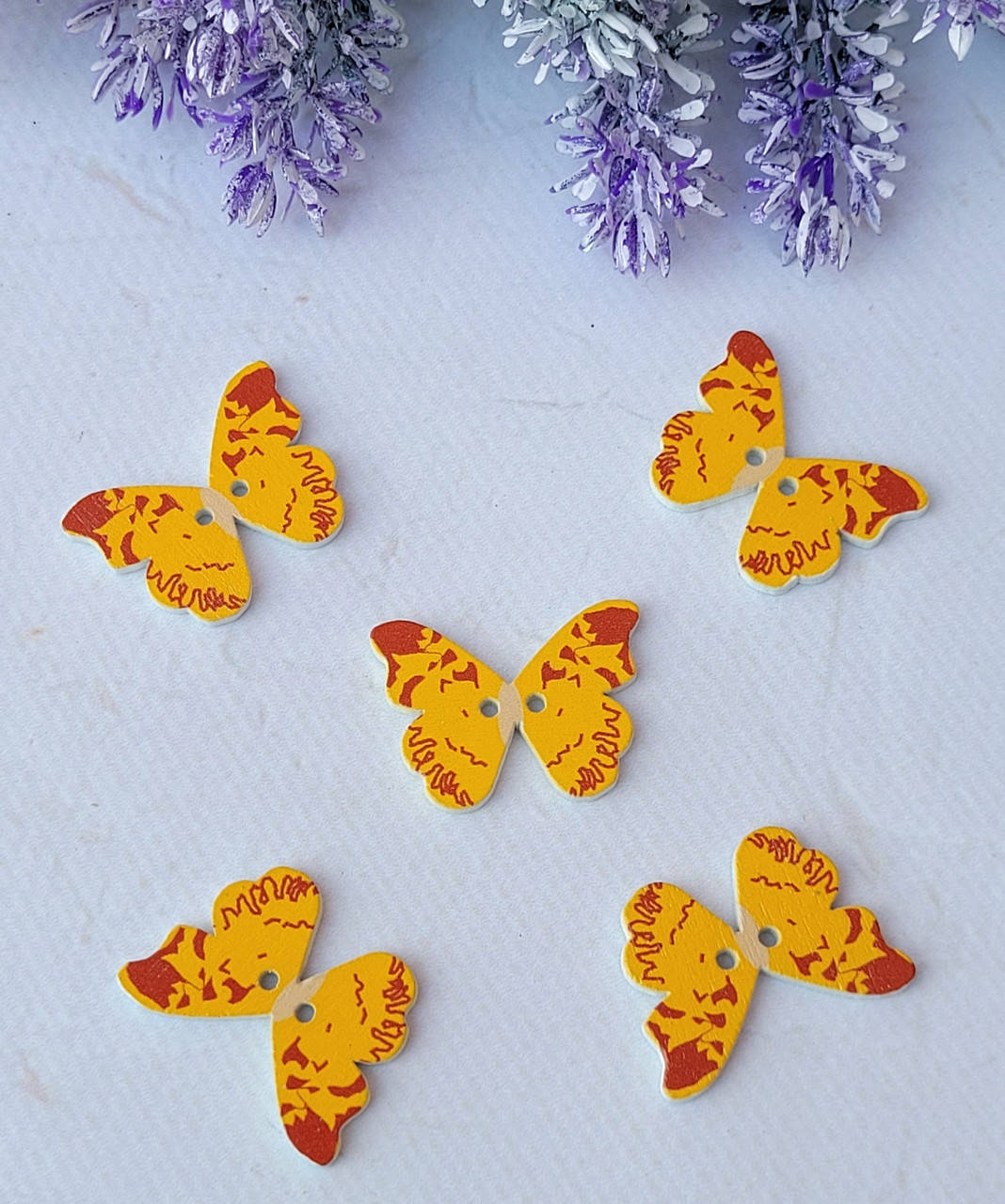 

Декоративний ґудзик Метелик 009