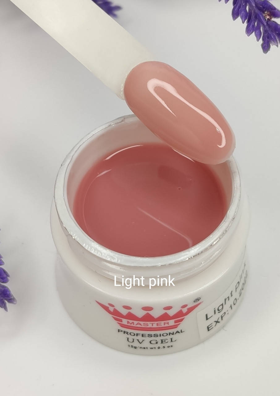 

Гель для наращивания ногтей Light pink TM Master Professional 56 мл