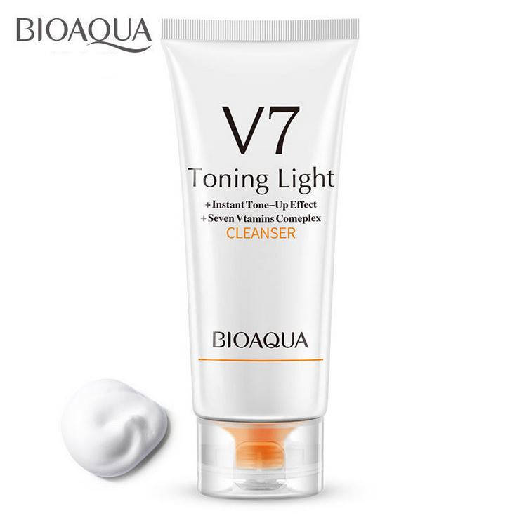 

BioAqua V7 Toning Light пенка для умывания