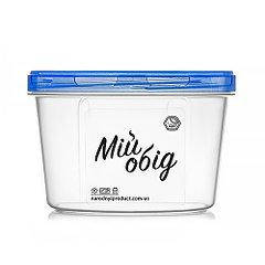 

Круглая герметичная емкость для обедов 1.0 л, ТМ Народный продукт (№81)