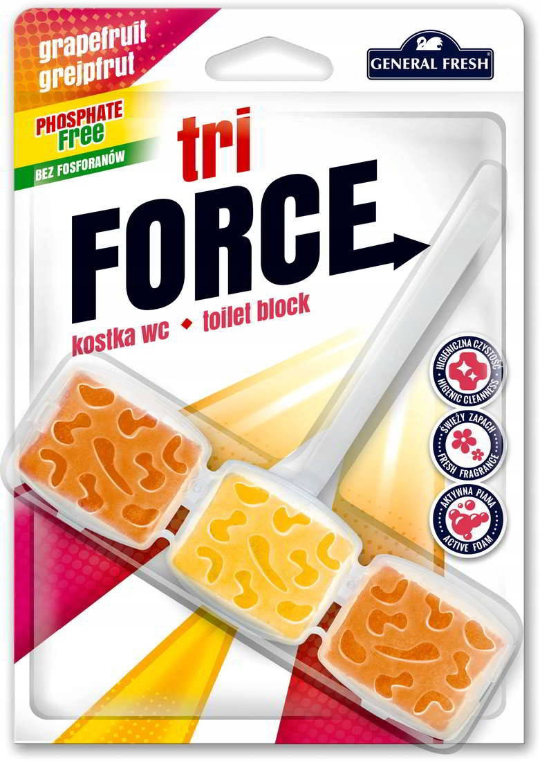 

Твердый туалетный блок GENERAL FRESH в ассортименте, 45 г