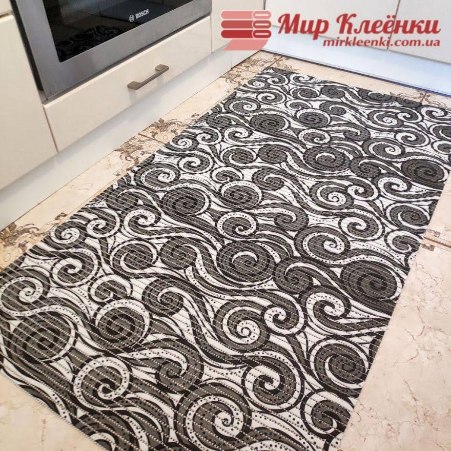 

Коврик на метраж ширина 65 см для Ванной Туалета Кухни Коридор ДорожкаАквамат, Серый