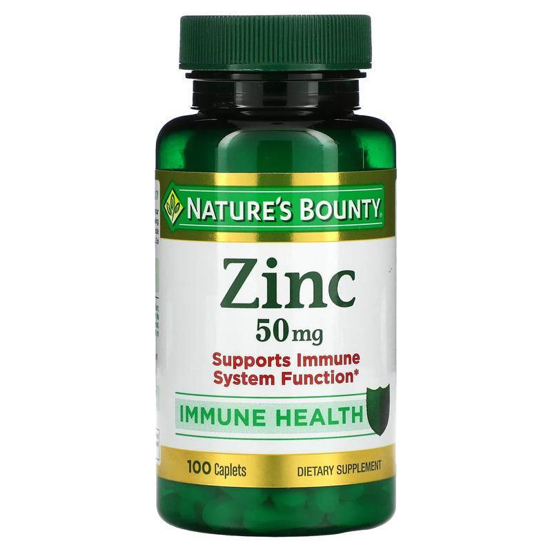 

Цинк 50мг Nature's Bounty Zinc 50mg 100шт