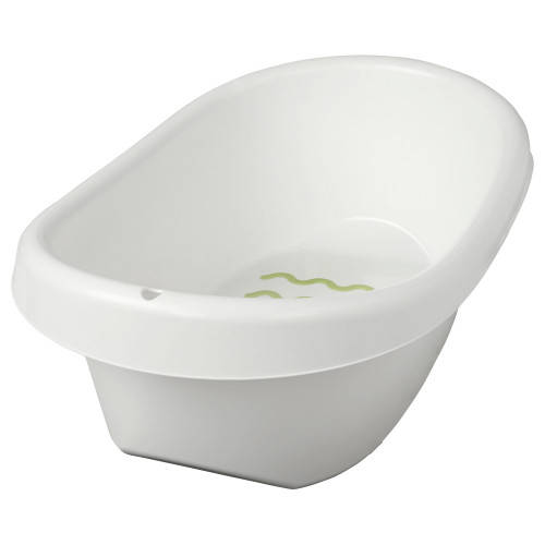 

ЛЭТСАМ Ванночка детская, белый/зеленый 40248443 IKEA, ИКЕА, LÄTTSAM, Разные цвета
