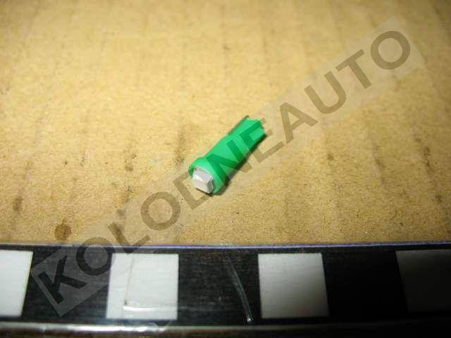 

Лампочка "без цоколя" семечка LED W1.2W SMD зеленая 1-диод 12V-1,2Вт W2x4.6d (Walline)