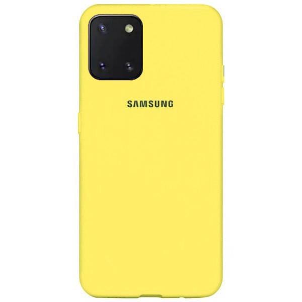 

Чехол Silicone case для Samsung Premium Note10Lite/A81/M60S Yellow (20) желтый