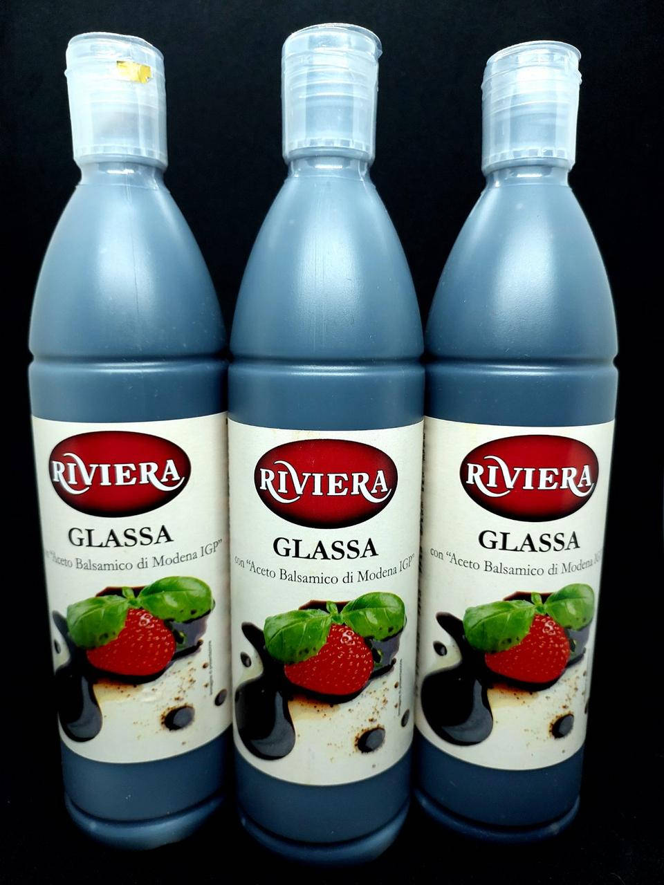 

Соус бальзамический Riviera Glassa con "Aceto Balsamico di Modena IGP" 500ml (Италия)