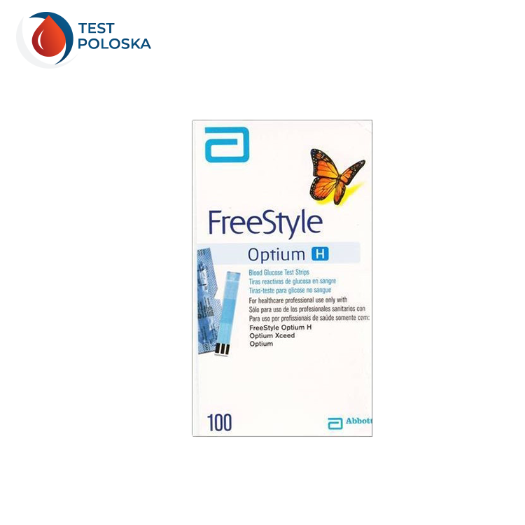 

Тест полоски Фри Стайл Оптиум Н (FreeStyle Optium H) 100 шт.