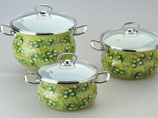 

Набор посуды Epos Сицилия 6 предметов эмалированая сталь (№1000 Сицилия)