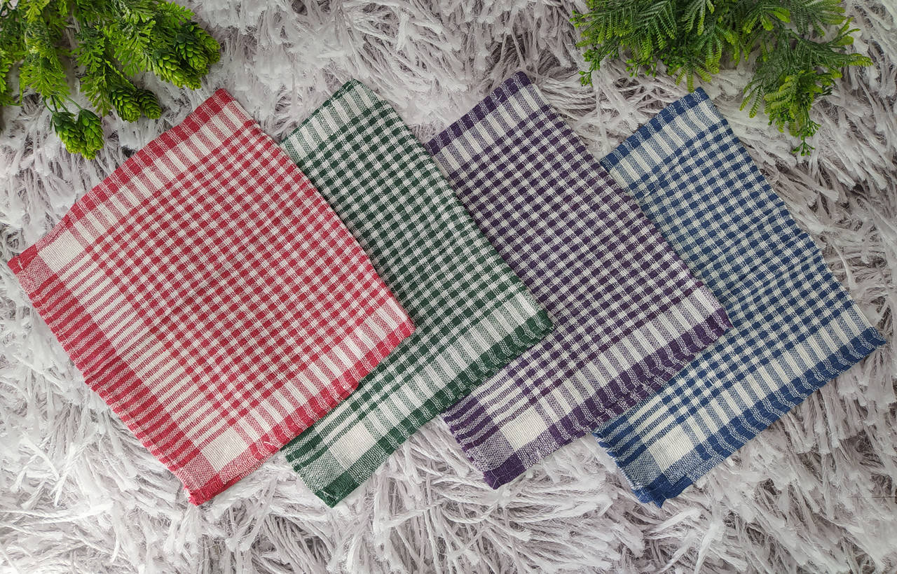 

Полотенце льняное размер 32х55 см для кухни П-5591