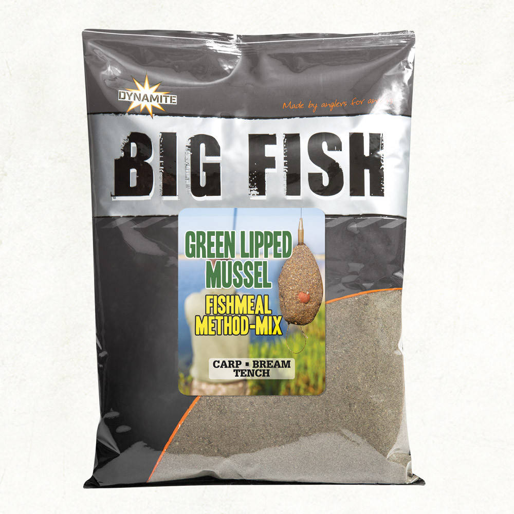 

Прикормочная смесь Dynamite Baits Big Fish GLM Method Mix (зеленогубая мидия) 1.8кг