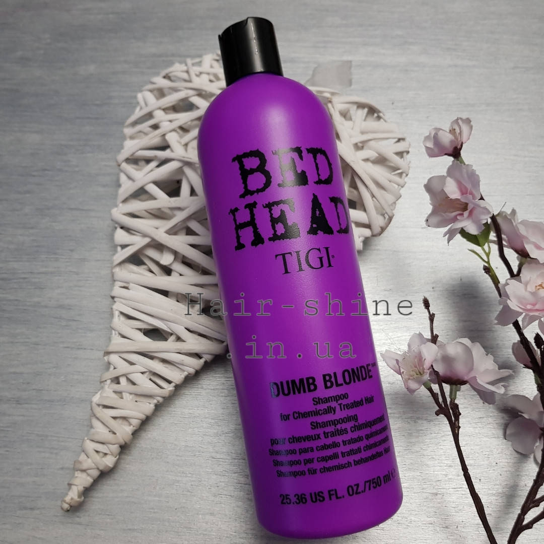 

Шампунь для блондинок Tigi Bed Head Dumb Blonde 750 мл
