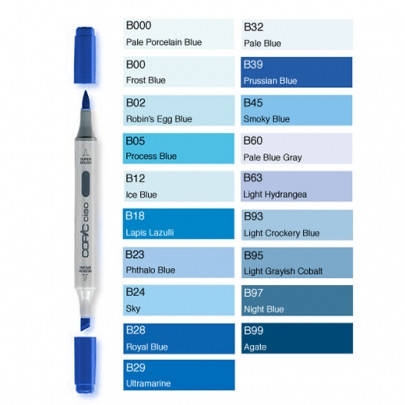 

Copic Ciao Typ B - 000, Голубой