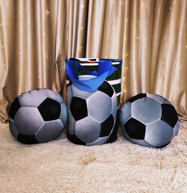 

Корзина для игрушек Футбол