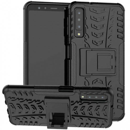 

Противоударный чехол-накладка UniCase для Samsung Galaxy A7/A750 2018, Черный