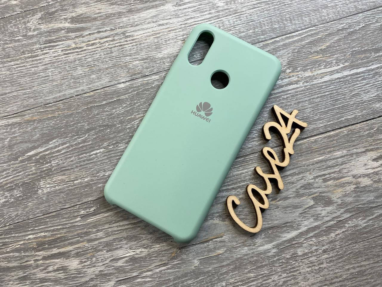 

Чехол Soft touch для Huawei P Smart Plus (на п смарт плюс) бирюзовый