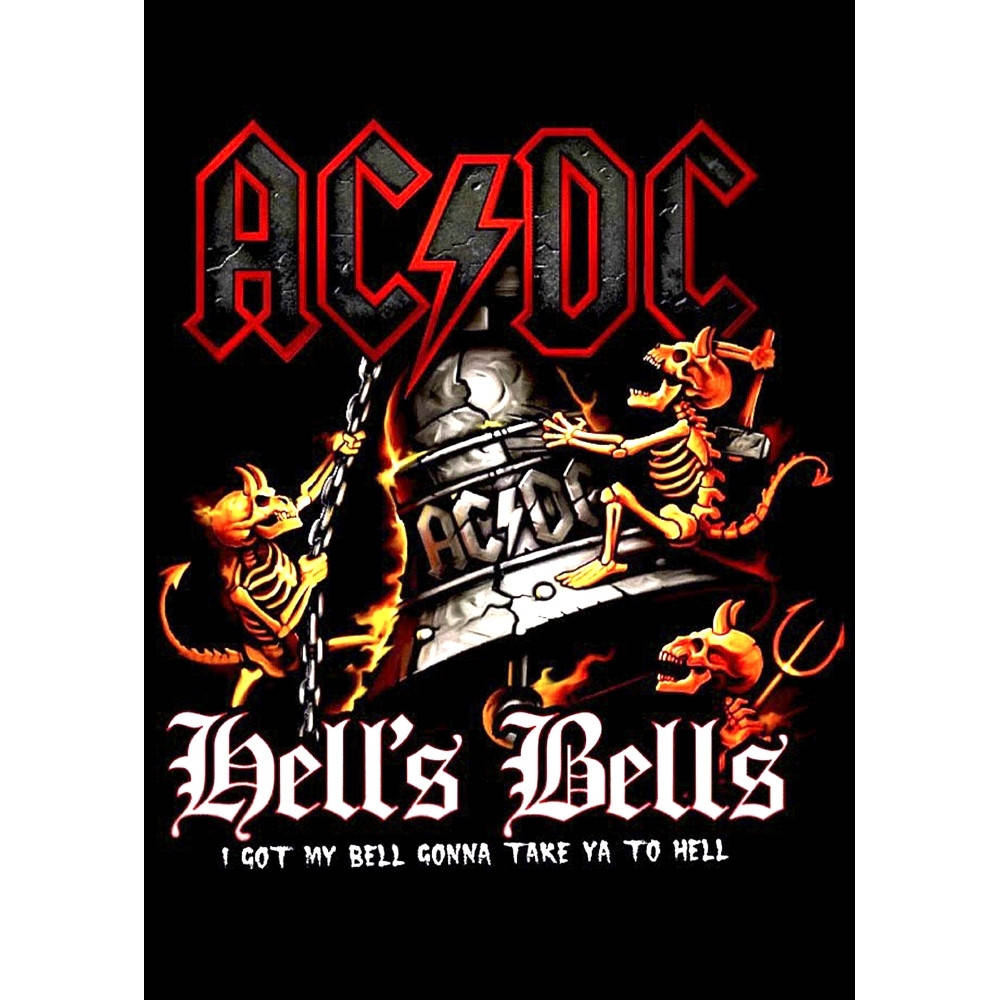 

Плакат AC/DC "Hell's Bells"