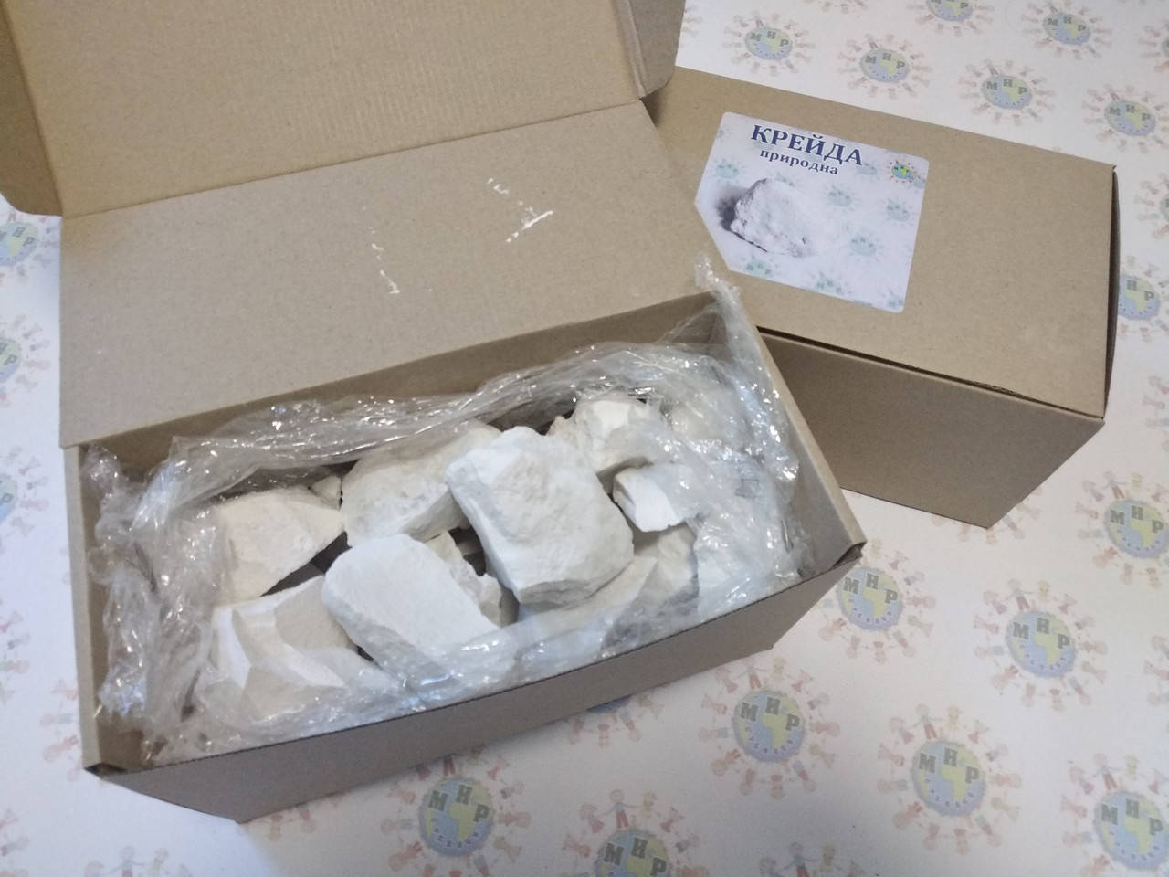 

Мел для доски природный в коробке 1 кг, Белый