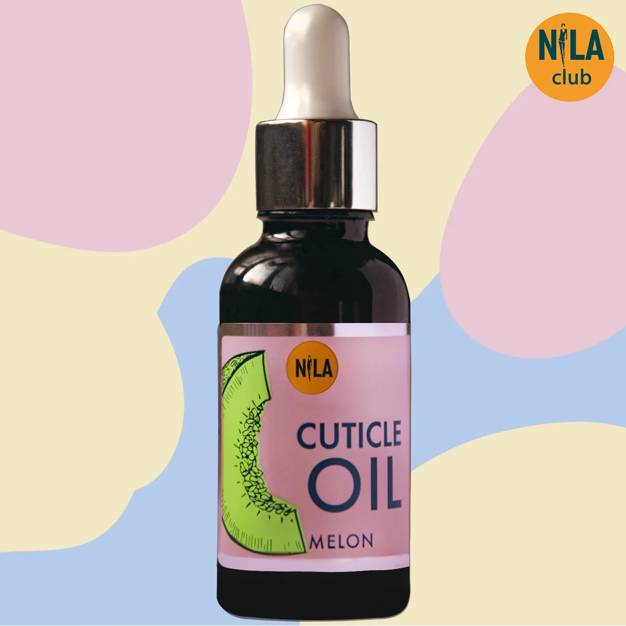 

Масло Nila для кутикулы Cuticle Oil дыня стеклянный флакон с пипеткой 30 мл.