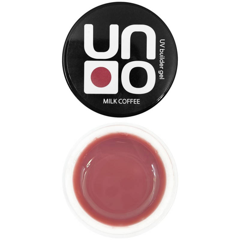 

Гель для наращивания ногтей UNO MILK COFFEE 15ml*, Кофе с молоком