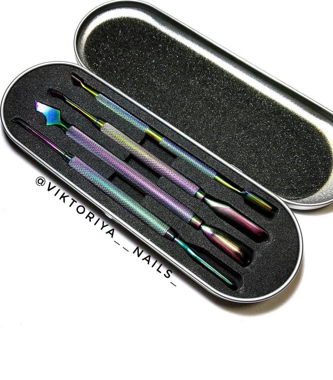 

Набор пушеров в металлическом пенале (4шт)