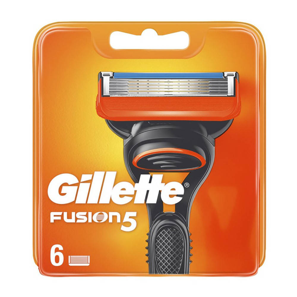 

Сменные картриджи Gillette Fusion 5 6 шт (7702018561636)