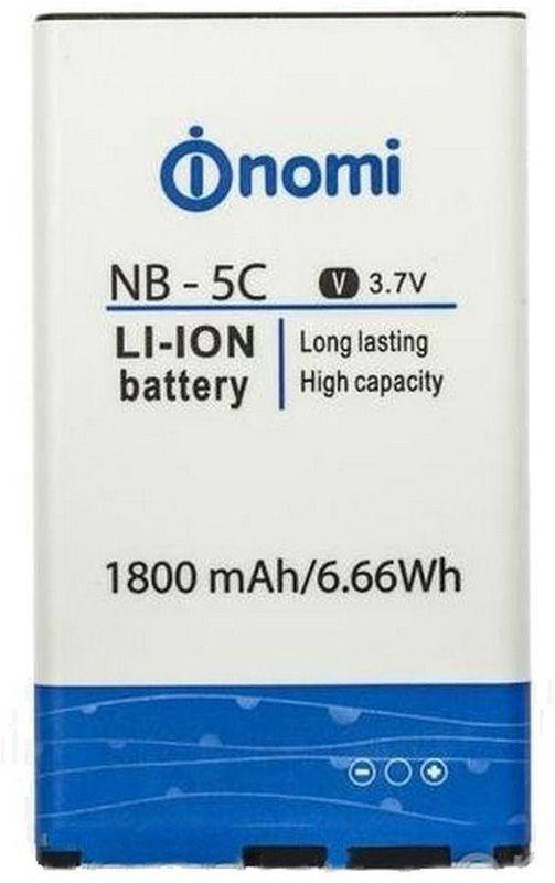 

Аккумулятор Nomi i182 / NB-5C (1800 mAh) 12 мес. гарантии