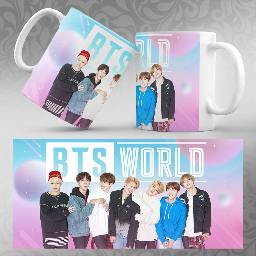 

Чашка K-Pop BTS 046, Белый