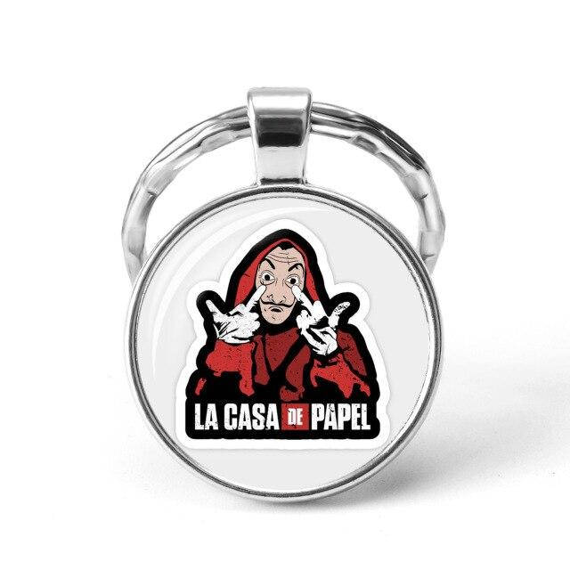 

Брелок Бумажный дом La casa de papel 1-4