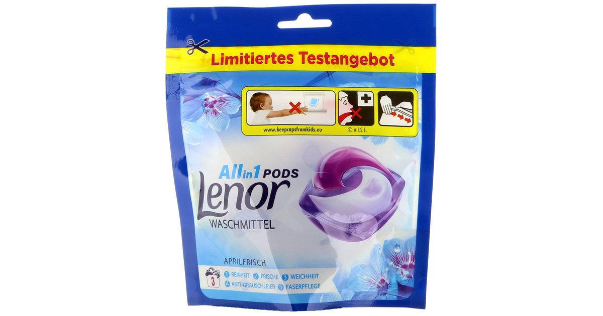 

Капсулы для стирки Lenor All in 1 Pods Aprilfrisch универсальные 3 шт