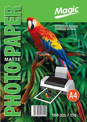 

Матовая фотобумага Magic 170 г/м² (100 листов) Superior