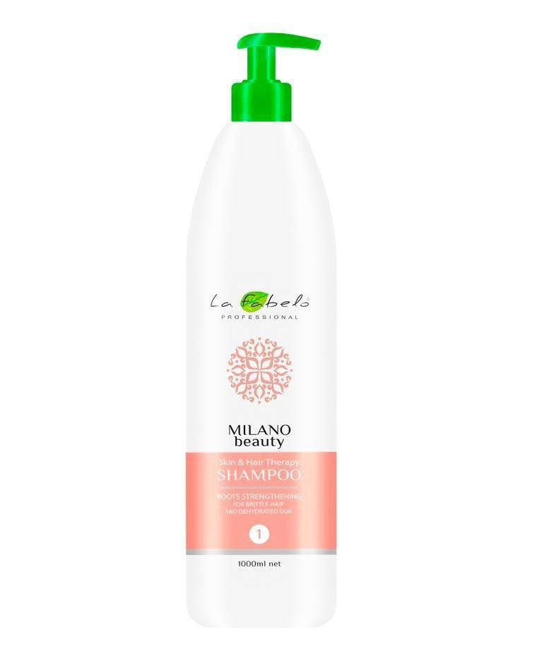 

Шампунь для ломких волос, 1 л, La Fabelo Milano Beauty Skin&Hair Therapy