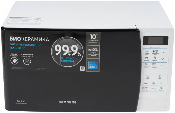 

Мікрохвильова піч SAMSUNG ME 83KRW-1/BW