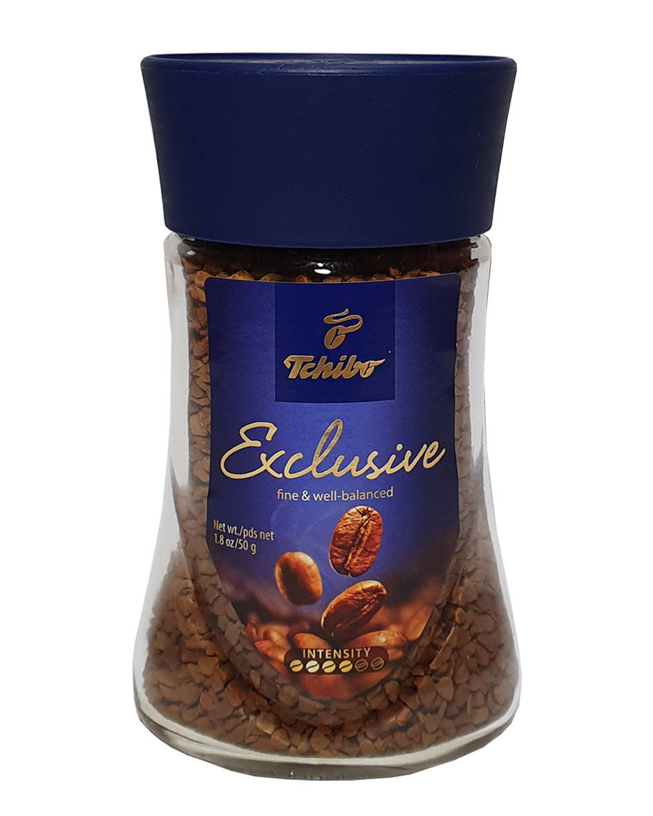 

Кава розчинна Tchibo Exclusive 50 г в скляній банці (359)