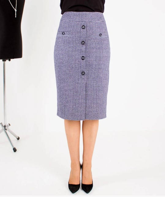 

Юбка принтована клеткой "Летисия №2", Разные цвета