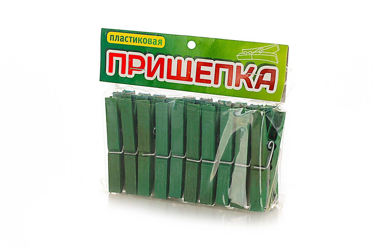 

Прищепки для одежды пластиковые ТМ 7 Чудес (140уп/ящ), 10 шт, Разные цвета