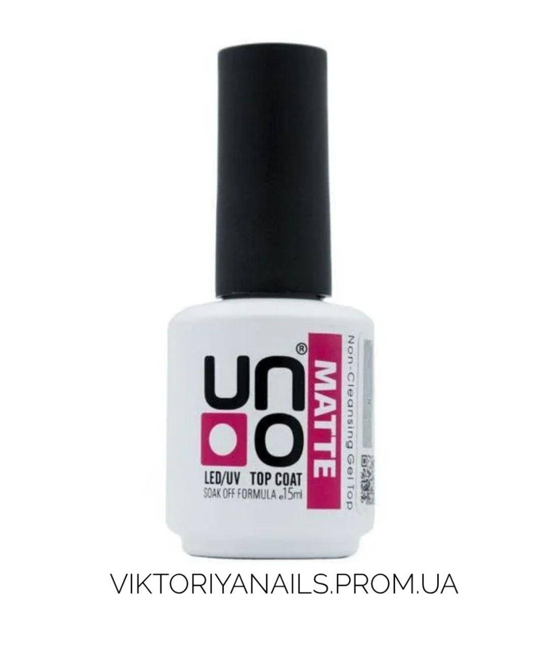 

Матовый топ для ногтей UNO MATTE TOP COAT 15МЛ
