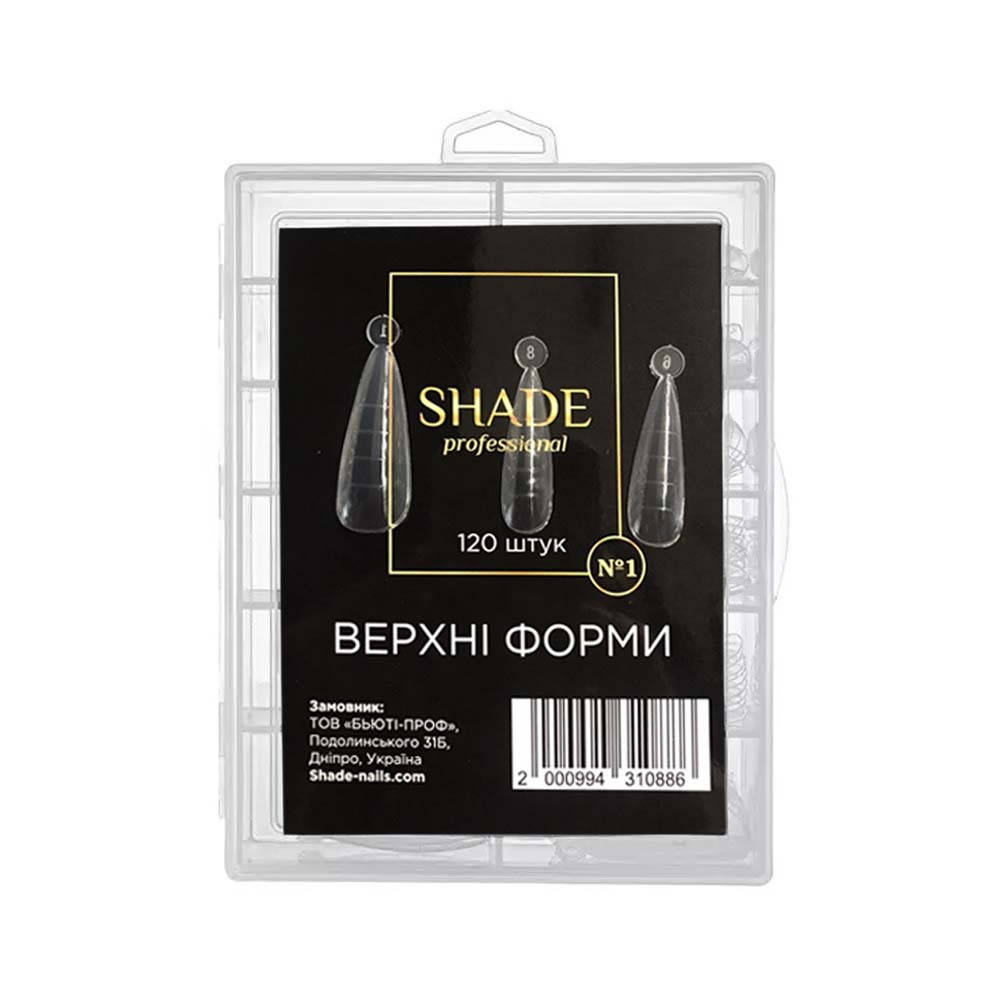 

Формы верхние Миндаль Shade 120 шт.