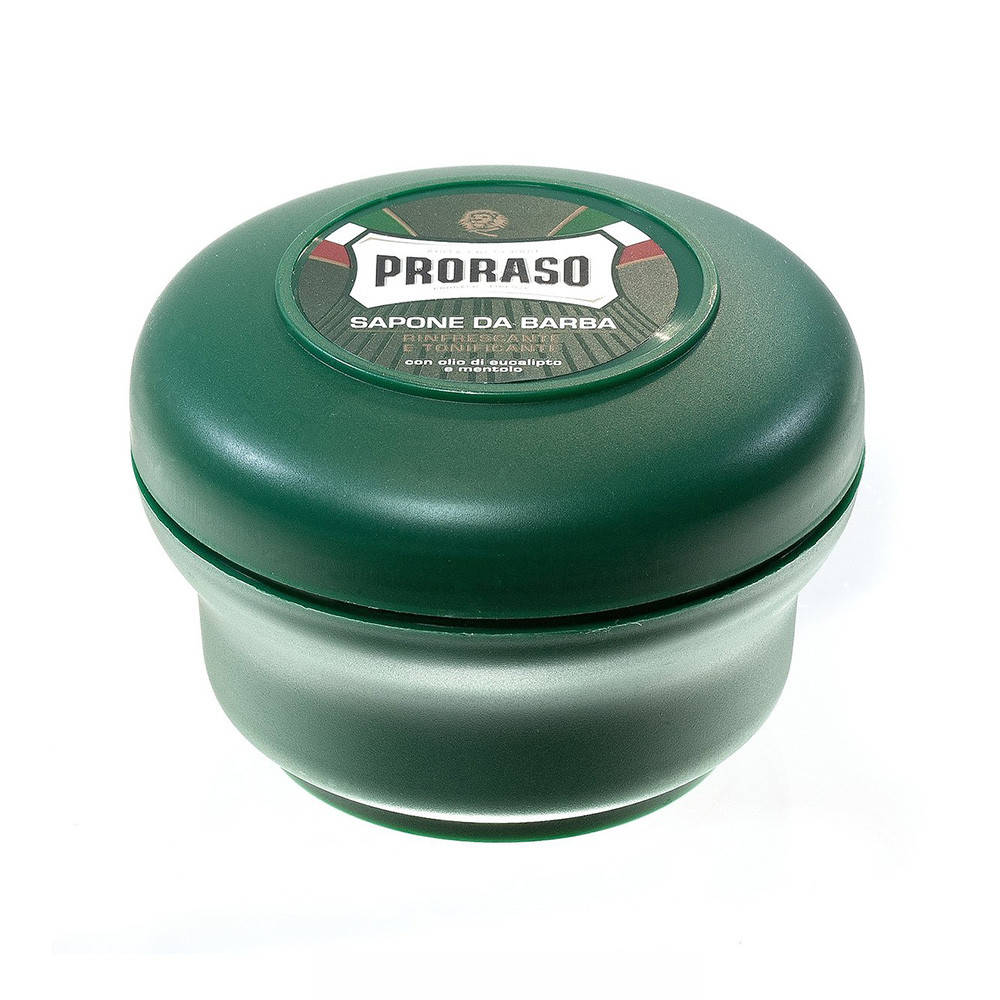 

Мыло с экстрактом эвкалипта и ментолом для бритья Proraso Green Line Refreshing Soap 150 мл